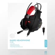 Lenovo HU85 Wired On-Ear Gaming Headset Black