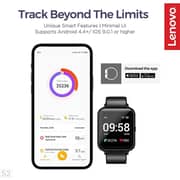 Lenovo S2 Smartwatch Black