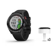 Garmin Approach S62 Bundle, Premium Golf Gps Watch With 3 Ct10 Club Tracking Sensors, Built-in Virtual Caddie, Mapping And Full Color Screen, Black 010-02200-02