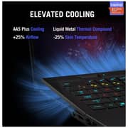 Asus ROG Zephyrus S17 Gaming Laptop - 11th Gen – Core i9 2.5GHz 32GB 2TB 16GB Win10 17.3inch WQHD Black NVIDIA GeForce RTX 3080 English/Arabic Keyboard GX703HS K4021T (2021) Middle East Version