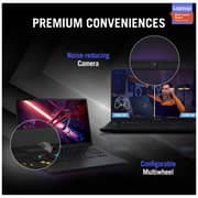 Asus ROG Zephyrus S17 Gaming Laptop - 11th Gen – Core i9 2.5GHz 32GB 2TB 16GB Win10 17.3inch WQHD Black NVIDIA GeForce RTX 3080 English/Arabic Keyboard GX703HS K4021T (2021) Middle East Version