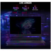 Asus G513IC-HN004T Gaming Laptop - Ryzen 7 2.9GHz 16GB 512GB 4GB Win10 15.6inch FHD Grey Metal NVIDIA GeForce RTX 3050 English/Arabic Keyboard