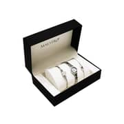 Maestro Slim Women Watch With 2 Bracelets Set