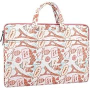 Inet Stylish Laptop Bag White/Red