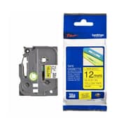 Brother Tze-631 12mm Black On Yellow Laminated Tape