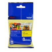 Brother Mk631 12mm Black On Yellow Tape