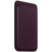 Apple Leather Wallet with MagSafe Dark Cherry iPhone