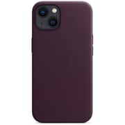 Apple Leather Case with MagSafe Dark Cherry iPhone 13