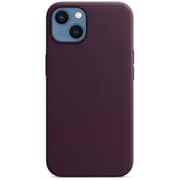 Apple Leather Case with MagSafe Dark Cherry iPhone 13