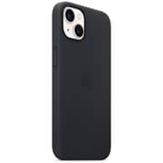 Apple Leather Case with MagSafe Midnight iPhone 13