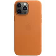 Apple Leather Case with MagSafe Golden Brown iPhone 13 Pro Max