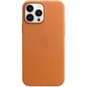 Apple Leather Case with MagSafe Golden Brown iPhone 13 Pro Max