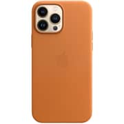 Apple Leather Case with MagSafe Golden Brown iPhone 13 Pro Max