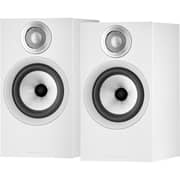 Bowers & Wilkins 607 Anniversary Edition 2-way Bookshelf Speakers (matte White, Pair)