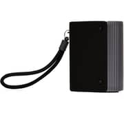 evvoli 5 Watts water-resistant indoor & outdoor Bluetooth speaker with a built-in microphone -EVAUD-MB5B, Black