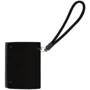 evvoli 5 Watts water-resistant indoor & outdoor Bluetooth speaker with a built-in microphone -EVAUD-MB5B, Black