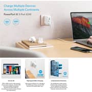 Anker Powerport III 3-Port Elite Charger White