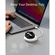 Anker Apple Watch USB-C Foldable Wireless Charging Pad 1.2m White
