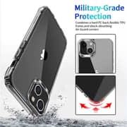Protect Lucid Case Clear With Screen Protector iPhone 13