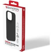 Baykron Silicone Case Black iPhone 13 Pro Max