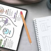 Baykron PT65-2-ORG Silicone Case Orange For Apple Pencil