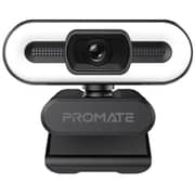 Promate Webcam With Microphone Black