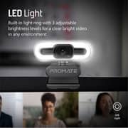 Promate Webcam With Microphone Black