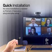 Promate Webcam With Microphone Black