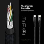 Trands USB Type-C To Lightnng Cable 1m Black