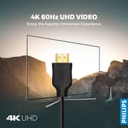 Philips HDMI 2.0 Cable 1.5m Black