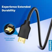 Philips HDMI 2.0 Cable 1.5m Black