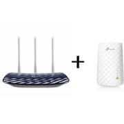 TPLink ARCHER AC750 Dual Band Router + RE220 AC 750 Range Extender