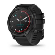 Garmin Descent Mk2s, Smaller-sized Watch-style Dive Computer, Multisport Training/smart Features, Carbon Grey Dlc With Black Silicone Band, (010-02403-04)