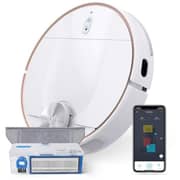 يوفي مكنسة كهربائية روبوت لون أبيض T2190K21 L70 + مكنسة يدوية لون أسود T2520K31 H11