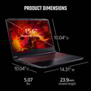 Acer Nitro 5 Gaming Laptop Core i5-10300H 2.50GHz 16GB 512GB SSD+1TB HDD Win10 15.6inch FHD Obsidian Black 4gb Nvidia GeForce RTX 3050