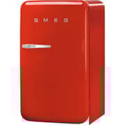Smeg Single Door Refrigerator Red 135 Litres - FAB10HRRD5