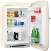 Smeg Single Door Refrigerator Cream 135 Litres FAB10HRCR5