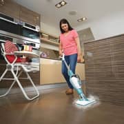 Black and Decker 2-in-1 Steam Mop Blue Aqua BHSM1610DSM-GB