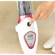 Black and Decker Steam Mop White Red BDS1616R-QS