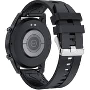 Xcell Classic-3Talk Smart Watch Black With Black Silicon Strap