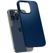 Spigen Thin Fit Designed For Iphone 13 Pro Case Cover - Navy Blue