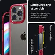 Spigen Ultra Hybrid Designed For Iphone 13 Pro Case Cover - Red Crystal