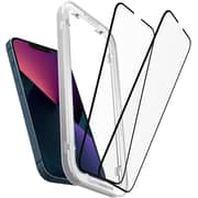 Spigen Glastr Align Master [2 Pack] Designed For Iphone 13 And Iphone 13 Pro Screen Protector (6.1 Inch) Premium Tempered Glass Edge To Edge Protection - [full Cover]