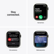 Apple Watch Series 7 GPS, 41mm Green Aluminium Case with Clover Sport Band – Middle East Version