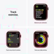 Apple Watch Series 7 GPS, 41mm (PRODUCT)RED Aluminium Case with (PRODUCT)RED Sport Band
