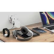 Skross 1302961 World Travel Adaptor W/4 USB Port White