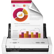 Brother ADS-1200 Compact Color Desktop Scanner with Duplex- White