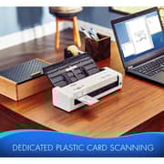 Brother ADS-1200 Compact Color Desktop Scanner with Duplex- White