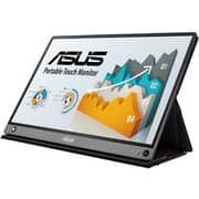 Asus ZenScreen Touch MB16AMT Portable Monitor - 15.6inch / IPS / Full HD / 10-point Touch / Built-in Battery / Hybrid Signal Solution / USB Type-C / Micro-HDMI / For Laptops / Smartphones / Consoles and Cameras