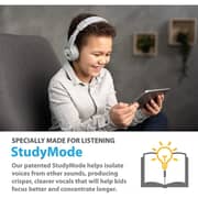 Buddyphones Play+ BP-PLAYP-GREY On Ear Wireless Headset Grey Matter